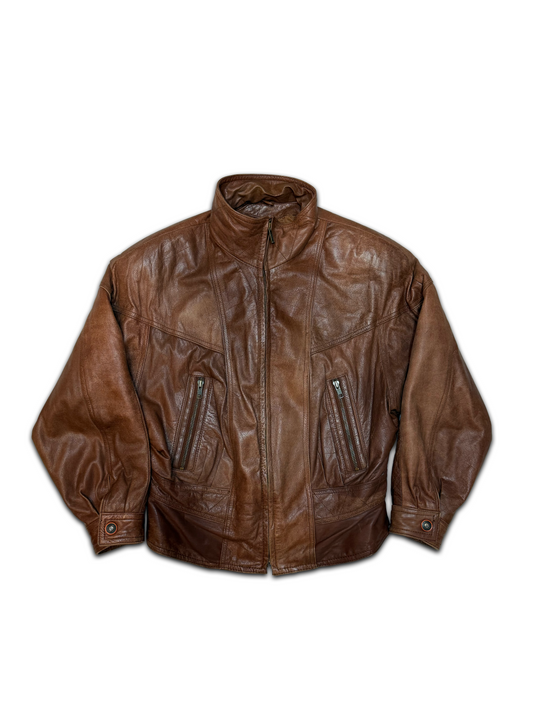 Vintage Adventure Bound Wilsons Leather Jacket